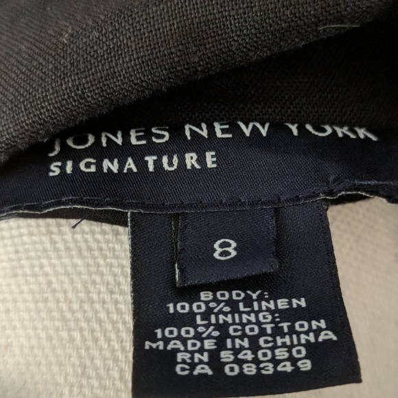 Linen Vintage Jones of NY linen Wrap around dress! - Picture 5 of 7